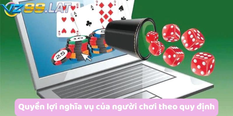 Quyền lợi nghĩa vụ của người chơi theo quy định